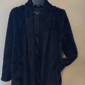 Kenneth Cole Faux Fur Coat